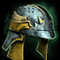 Mighty Worn Scale Helm of Flame Legion