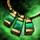 Emerald Orichalcum Amulet